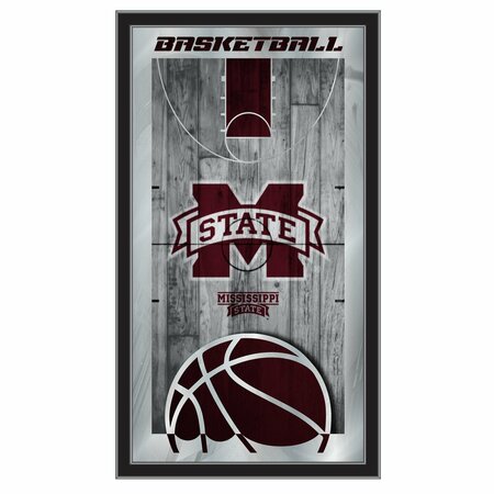 HOLLAND BAR STOOL CO Mississippi State 15" x 26" Basketball Mirror MBsktMssStU